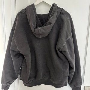 ELWOOD - CORE ZIP HOODIE - VINTAGE GREY - M (small stain)